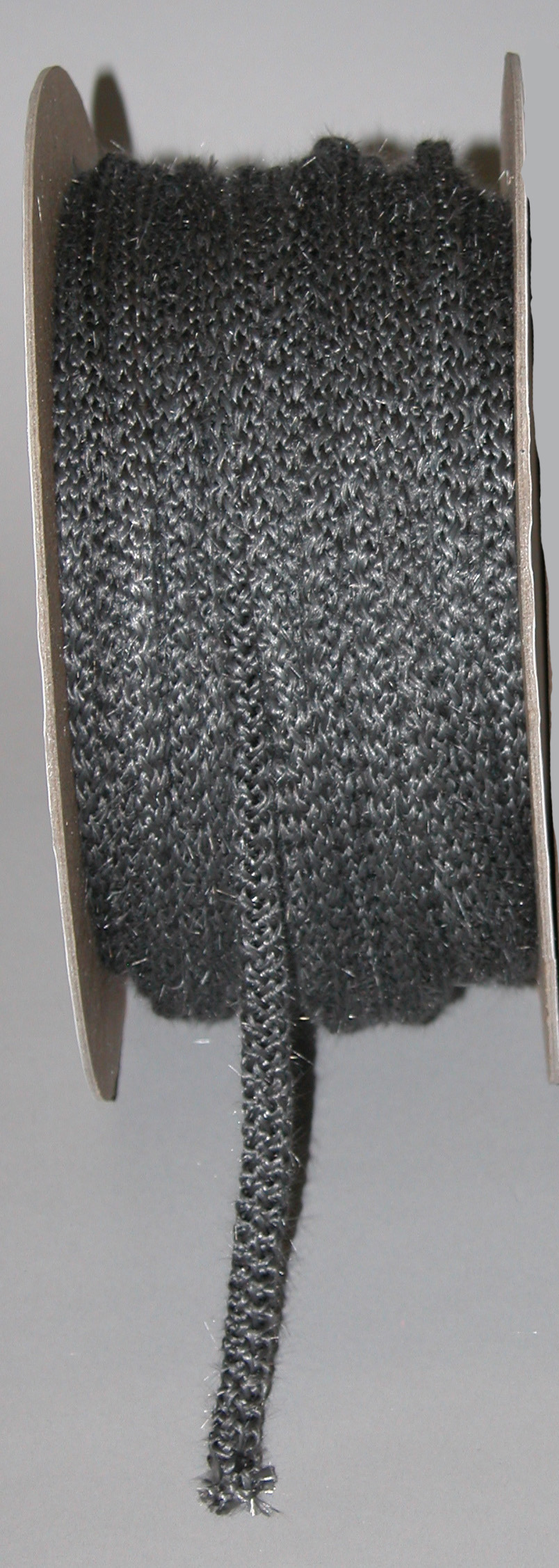 Black Graphite Impregnated Wood Stove Door Gasket Bulk Spool-VC door size- 5/16" rope x200'